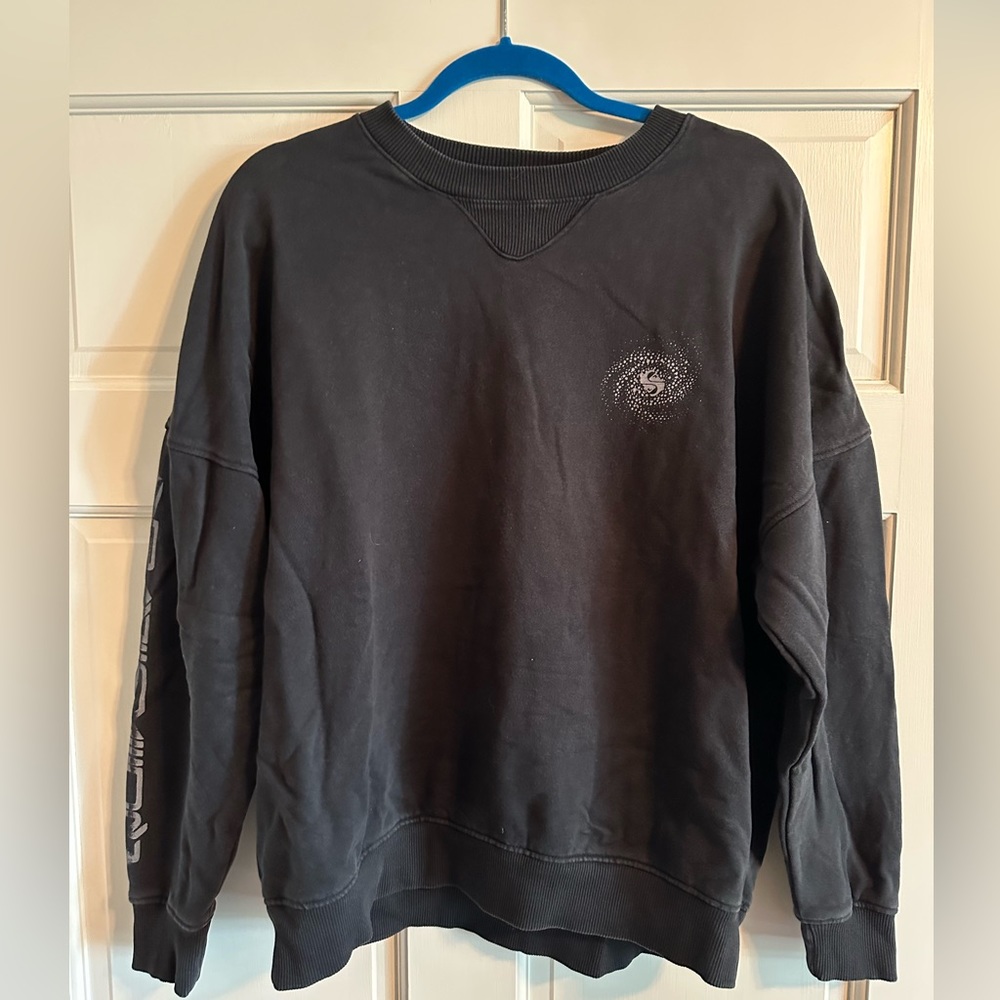 Roxy black crew neck